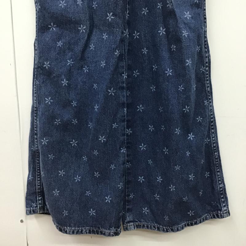 ラングラー Wrangler サロペット・オーバーオール サロペット、オーバーオール WL2854 フレアオーバーオール S 総柄 青 / ブルー / blue レディース USED 古着 中古 10162046