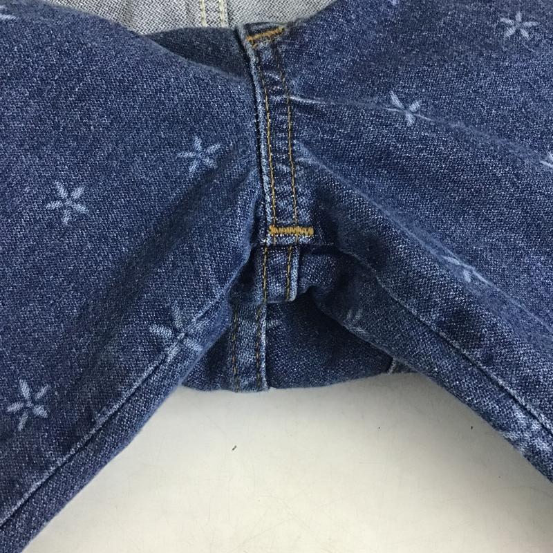 ラングラー Wrangler サロペット・オーバーオール サロペット、オーバーオール WL2854 フレアオーバーオール S 総柄 青 / ブルー / blue レディース USED 古着 中古 10162046