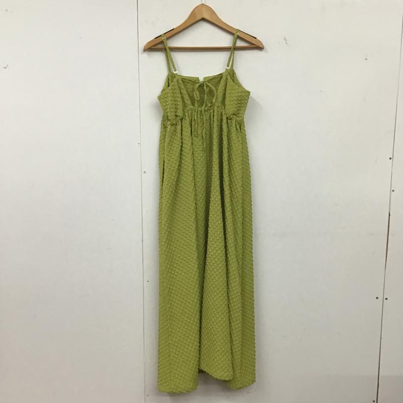 レイビームス Ray BEAMS ワンピース ロングスカート 無地 薄緑 / ライトグリーン / レディース USED 古着 中古 10162047