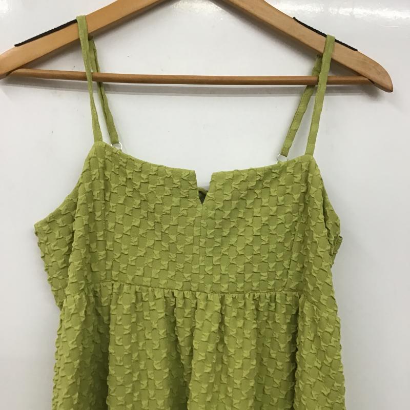 レイビームス Ray BEAMS ワンピース ロングスカート 無地 薄緑 / ライトグリーン / レディース USED 古着 中古 10162047