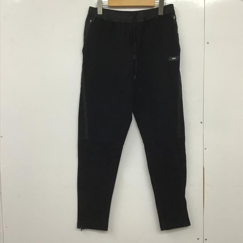 トローヴ TROVE パンツ ワークパンツ、ペインターパンツ カジュアルパンツ スリムパンツ ストレッチパンツ 3 ロゴ、文字 黒 / ブラック / black メンズ USED 古着 中古 10162052