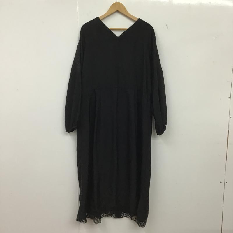 アパートバイローリーズ apart by lowrys ワンピース ロングスカート FREE 無地 黒 / ブラック / black レディース USED 古着 中古 10162054