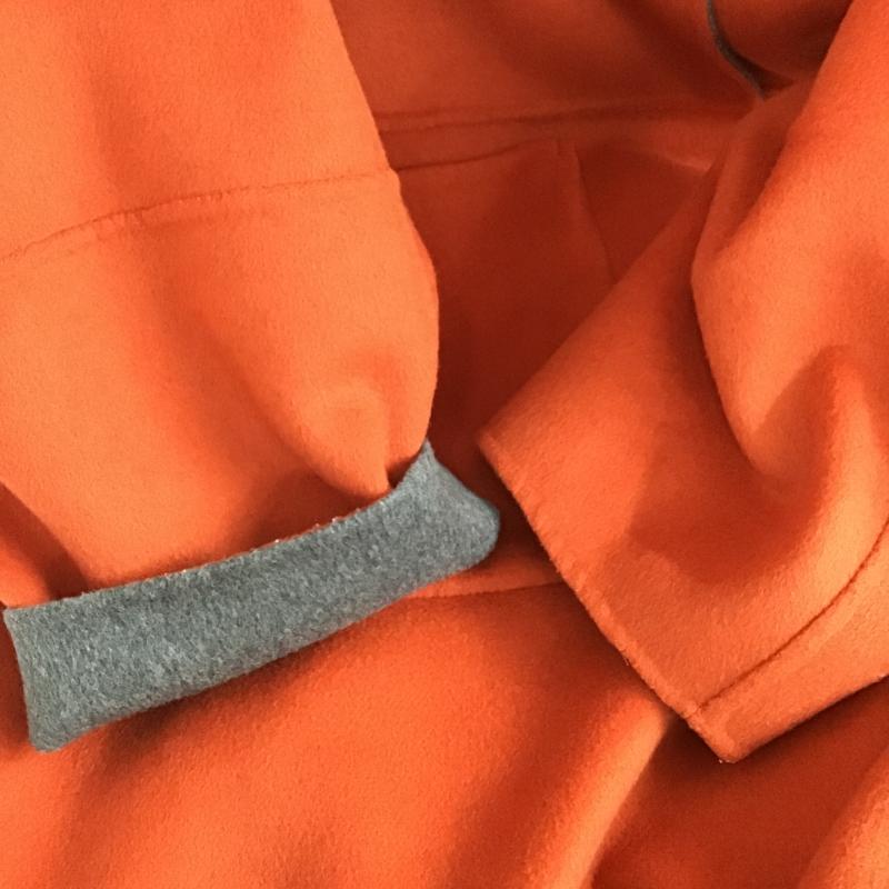シンプリシテェ Simplicite コート コート一般 リバーシブル 無地 灰 / グレー / gray X 橙 / オレンジ / orange レディース USED 古着 中古 10162057