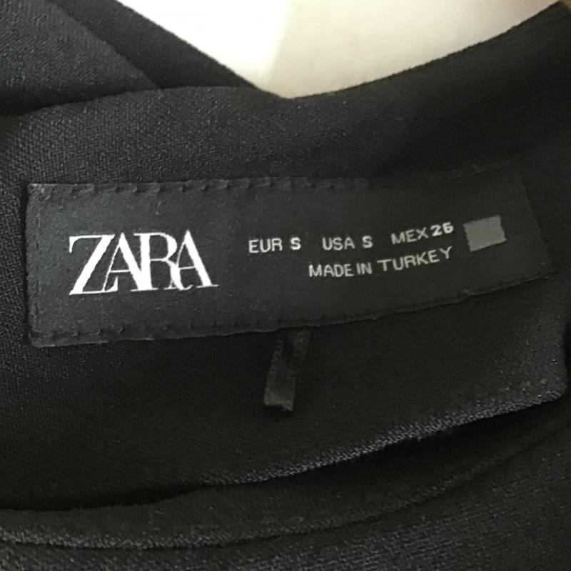 ザラ ZARA ワンピース ロングスカート S 無地 黒 / ブラック / black レディース USED 古着 中古 10162060