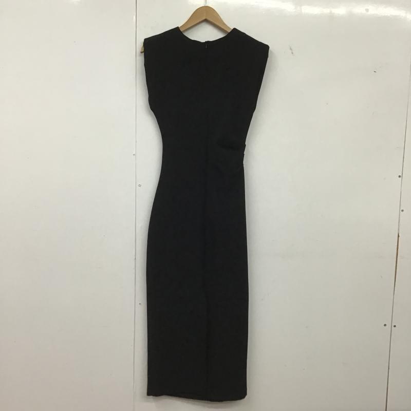 ザラ ZARA ワンピース ロングスカート S 無地 黒 / ブラック / black レディース USED 古着 中古 10162060