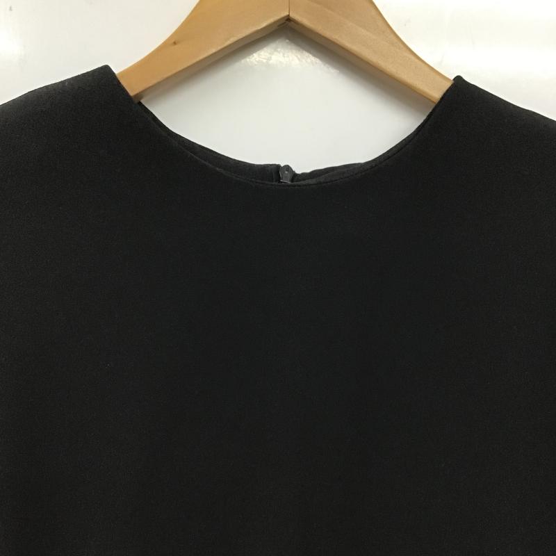 ザラ ZARA ワンピース ロングスカート S 無地 黒 / ブラック / black レディース USED 古着 中古 10162060