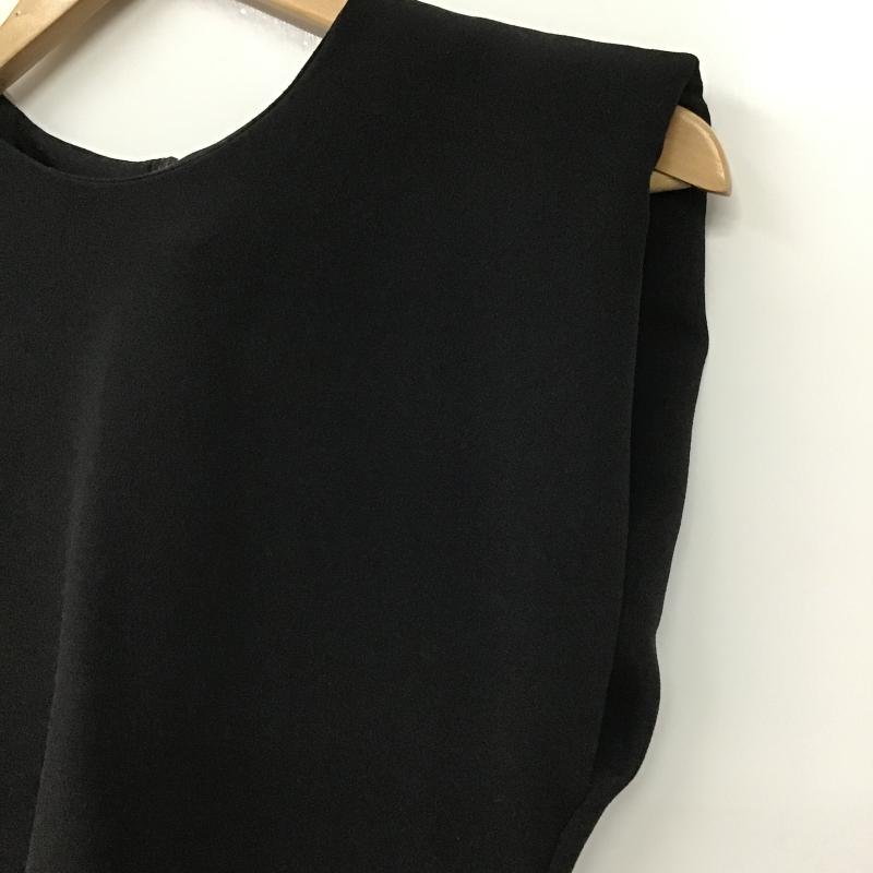 ザラ ZARA ワンピース ロングスカート S 無地 黒 / ブラック / black レディース USED 古着 中古 10162060