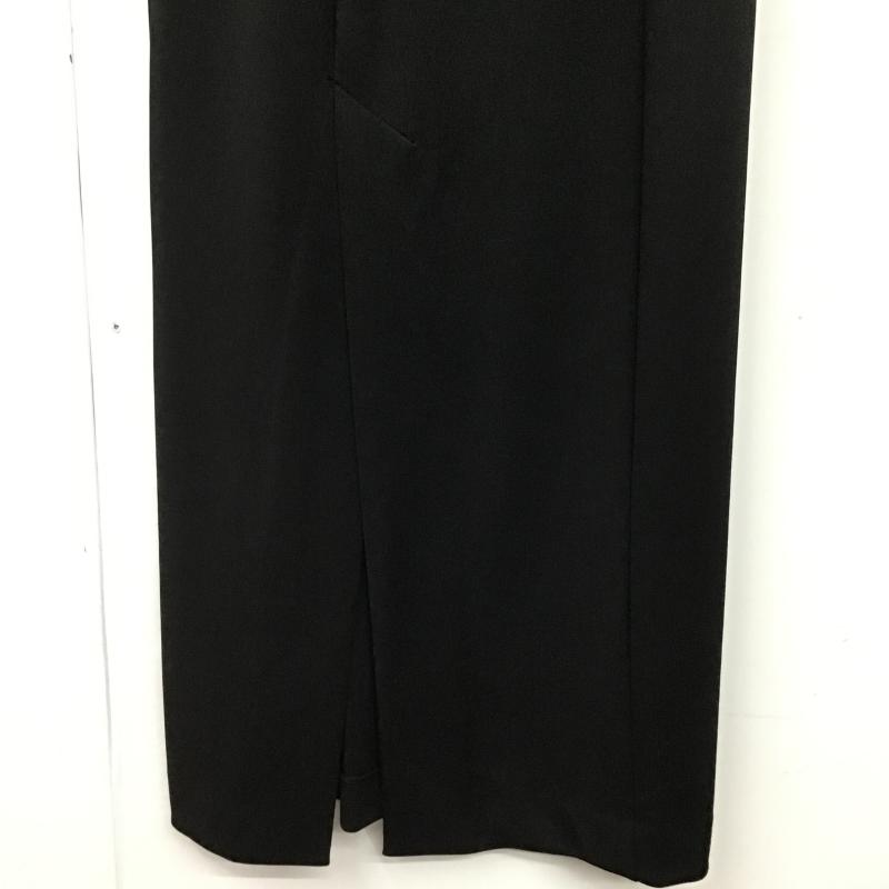 ココディール COCO DEAL ワンピース ロングスカート 1 無地 黒 / ブラック / black レディース USED 古着 中古 10162061