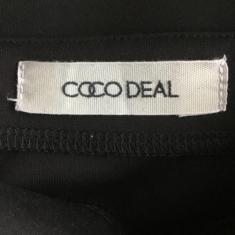 ココディール COCO DEAL ワンピース ロングスカート 1 無地 黒 / ブラック / black レディース USED 古着 中古 10162061
