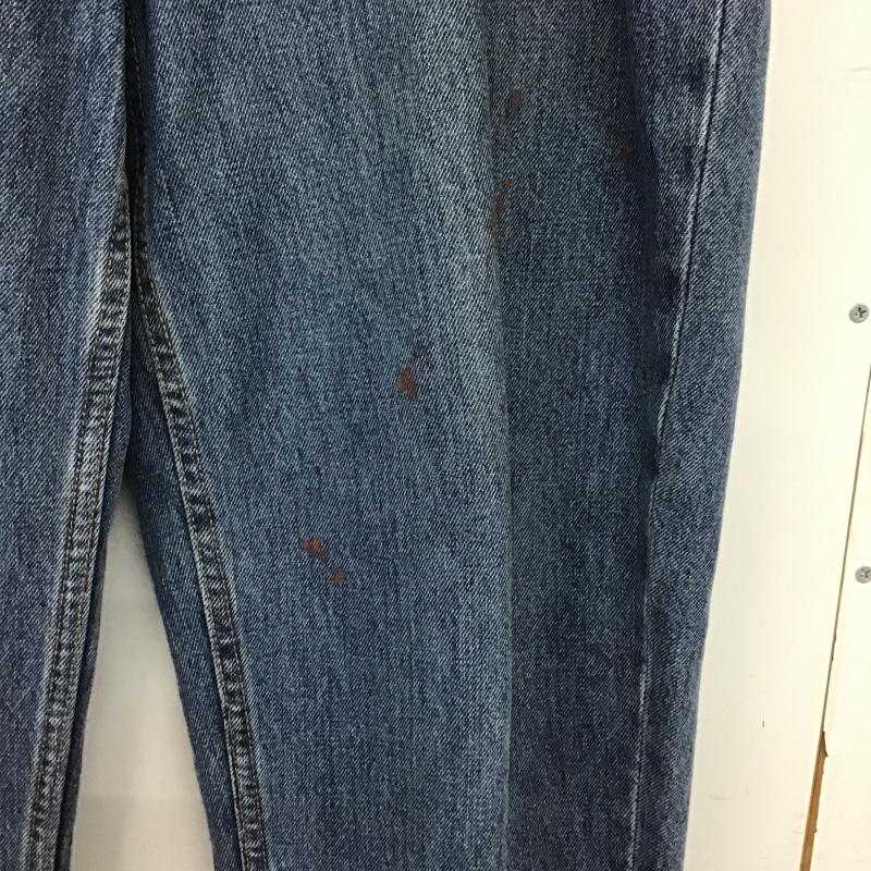 リーバイストラウスアンドコー Levi Strauss & co. パンツ デニム、ジーンズ デニムパンツ ワイドパンツ カジュアルパンツ ストレッチ 38インチ 無地 インディゴ / インディゴ / Indigo メンズ USED 古着 中古 10162062