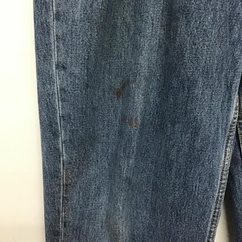 リーバイストラウスアンドコー Levi Strauss & co. パンツ デニム、ジーンズ デニムパンツ ワイドパンツ カジュアルパンツ ストレッチ 38インチ 無地 インディゴ / インディゴ / Indigo メンズ USED 古着 中古 10162062