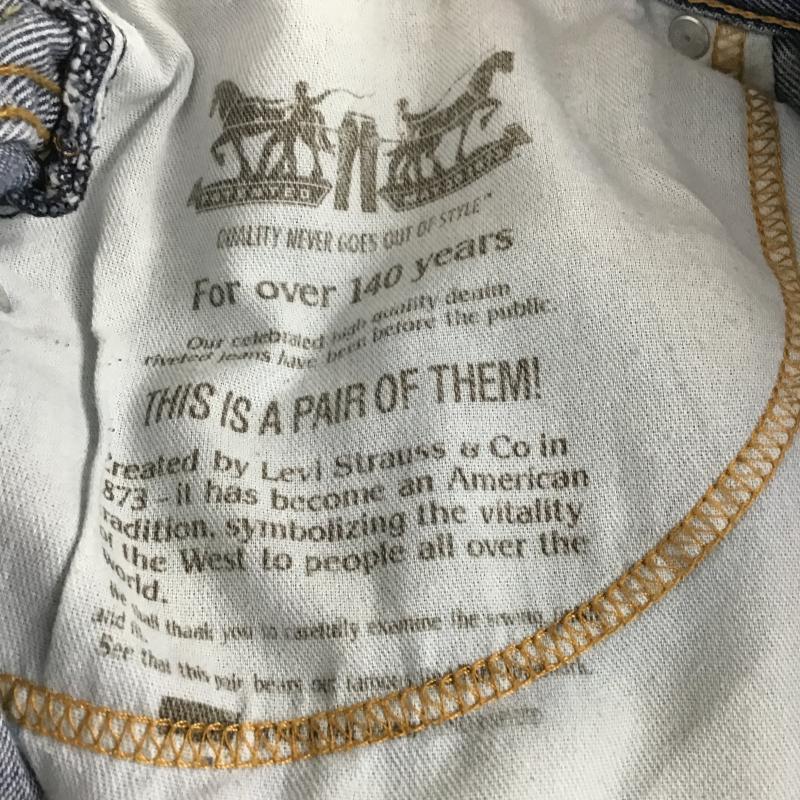 リーバイストラウスアンドコー Levi Strauss & co. パンツ デニム、ジーンズ デニムパンツ ワイドパンツ カジュアルパンツ ストレッチ 38インチ 無地 インディゴ / インディゴ / Indigo メンズ USED 古着 中古 10162062