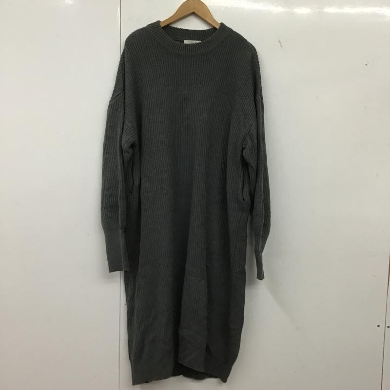 フリークスストア FREAK S STORE ワンピース ロングスカート FREE 無地 灰 / グレー / gray レディース USED 古着 中古 10162063