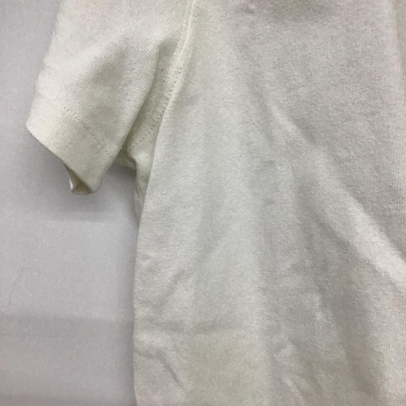 ポロラルフローレン POLO RALPH LAUREN ポロシャツ 半袖 半袖ポロシャツ カラーシャツ 半袖カットソー M ロゴ、文字 白 / ホワイト / white メンズ USED 古着 中古 10162064