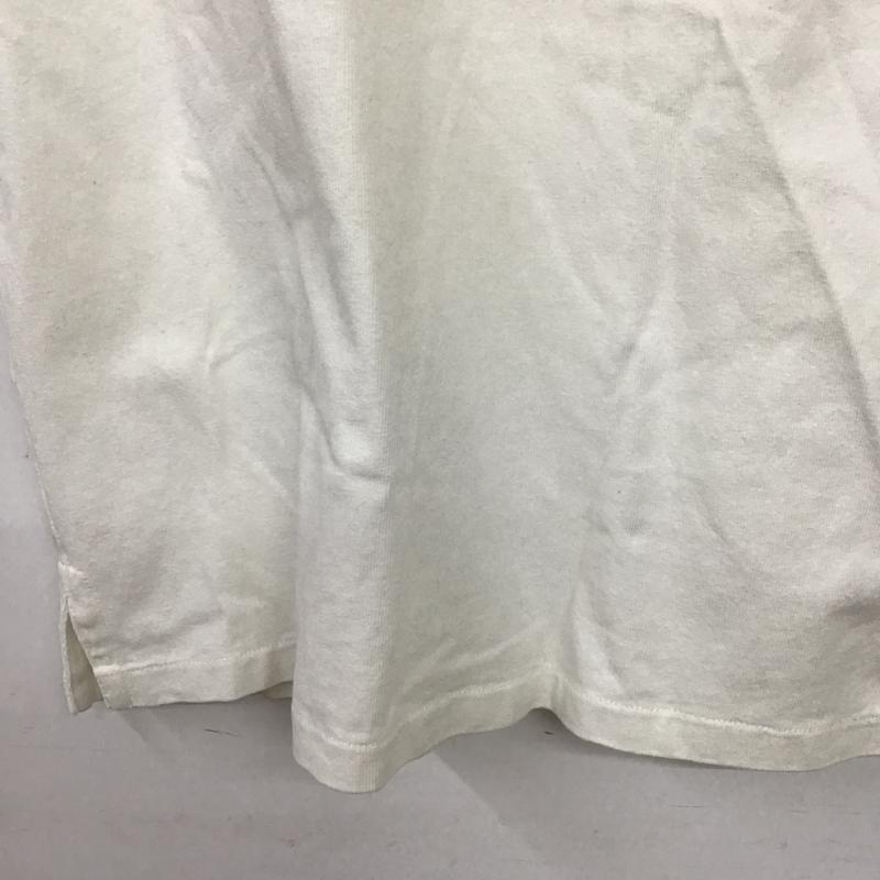 ポロラルフローレン POLO RALPH LAUREN ポロシャツ 半袖 半袖ポロシャツ カラーシャツ 半袖カットソー M ロゴ、文字 白 / ホワイト / white メンズ USED 古着 中古 10162064
