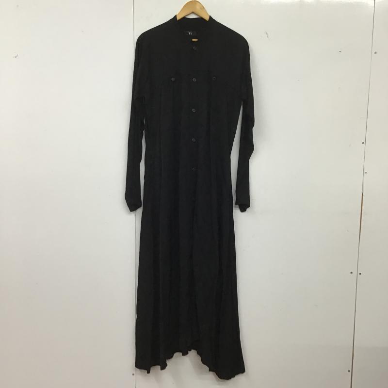 ワイズ Y s ワンピース ロングスカート 無地 黒 / ブラック / black レディース USED 古着 中古 10162066