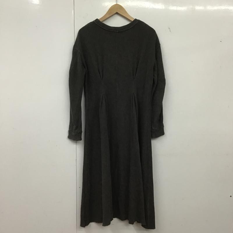 アダムエロペ ADAM ET ROPE  ワンピース ロングスカート FREE 無地 チャコールグレー / チャコールグレー / レディース USED 古着 中古 10162069
