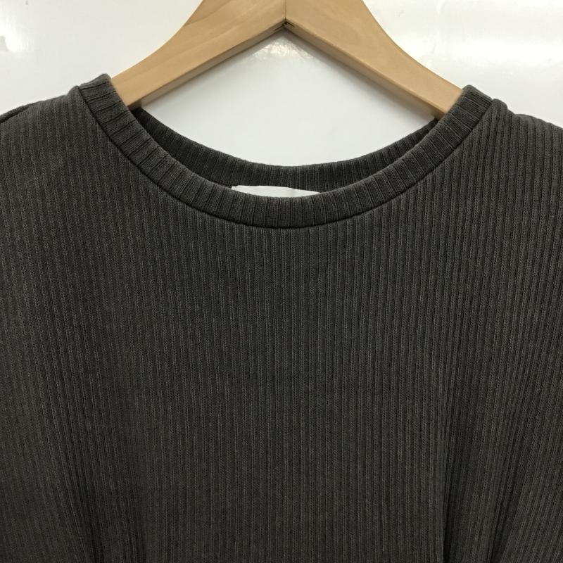 アダムエロペ ADAM ET ROPE  ワンピース ロングスカート FREE 無地 チャコールグレー / チャコールグレー / レディース USED 古着 中古 10162069