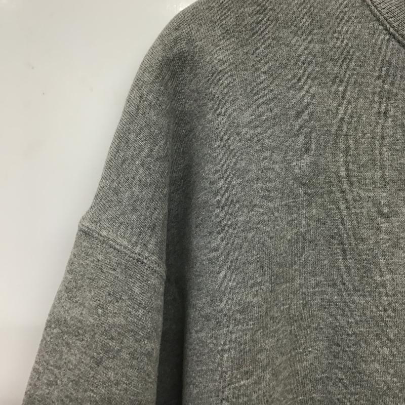 アディダス adidas トレーナー 長袖 長袖トレーナー スウェット プルオーバー タートルネック S ロゴ、文字 灰 / グレー / gray メンズ USED 古着 中古 10162072