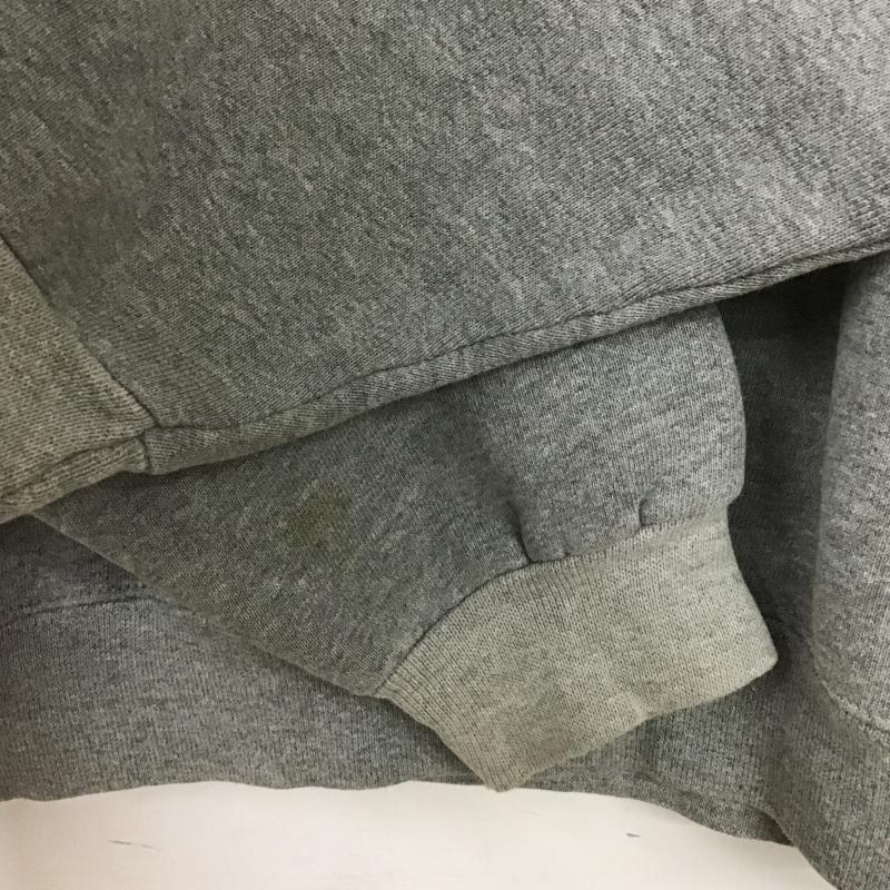 アディダス adidas トレーナー 長袖 長袖トレーナー スウェット プルオーバー タートルネック S ロゴ、文字 灰 / グレー / gray メンズ USED 古着 中古 10162072