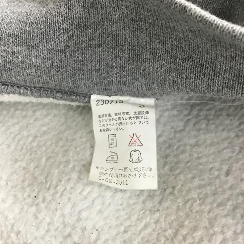 アディダス adidas トレーナー 長袖 長袖トレーナー スウェット プルオーバー タートルネック S ロゴ、文字 灰 / グレー / gray メンズ USED 古着 中古 10162072