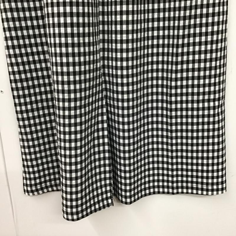 アビトーキョー ABITOKYO ワンピース ロングスカート FREE チェック 黒 / ブラック / black X 白 / ホワイト / white レディース USED 古着 中古 10162074