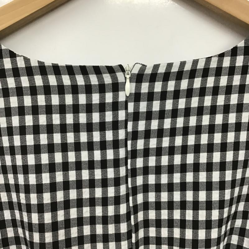 アビトーキョー ABITOKYO ワンピース ロングスカート FREE チェック 黒 / ブラック / black X 白 / ホワイト / white レディース USED 古着 中古 10162074