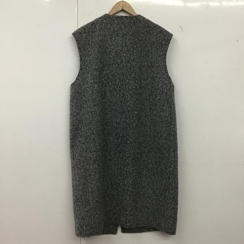 ザラ ZARA ベスト ベスト L 無地 灰 / グレー / gray レディース USED 古着 中古 10162075