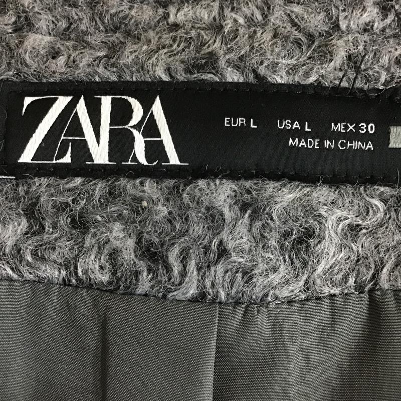 ザラ ZARA ベスト ベスト L 無地 灰 / グレー / gray レディース USED 古着 中古 10162075