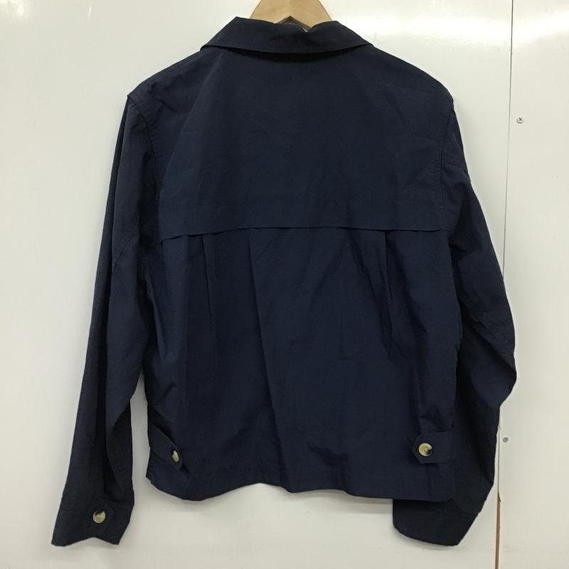 古着 USED ジャケット、上着 ジャンパー、ブルゾン ジップアップジャケット アウター 古着 L 刺繍 紺 / ネイビー / navy メンズ USED 古着 中古 10162077