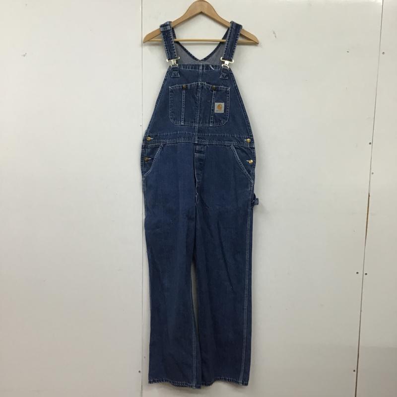 カーハート Carhartt サロペット・オーバーオール サロペット、オーバーオール 無地 水色 / ライトブルー / メンズ USED 古着 中古 10162078