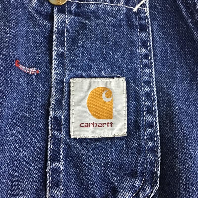 カーハート Carhartt サロペット・オーバーオール サロペット、オーバーオール 無地 水色 / ライトブルー / メンズ USED 古着 中古 10162078