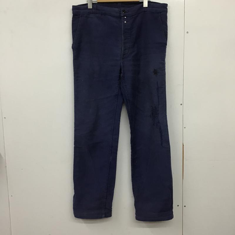 古着 USED パンツ ワークパンツ、ペインターパンツ ワークパンツ ワイドパンツ カジュアルパンツ 48 無地 紺 / ネイビー / navy メンズ USED 古着 中古 10162081