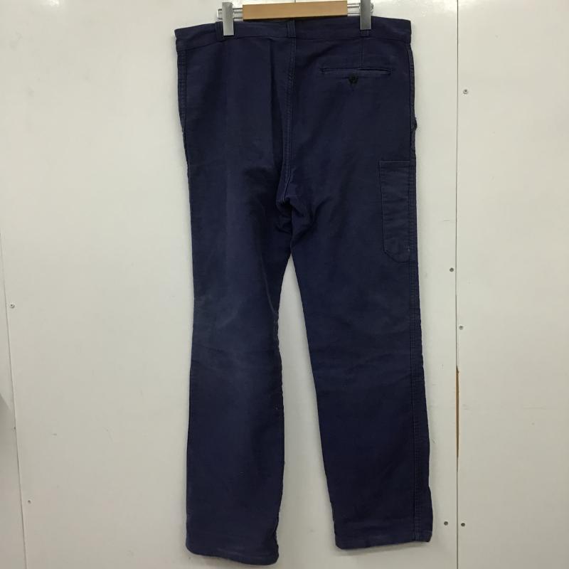 古着 USED パンツ ワークパンツ、ペインターパンツ ワークパンツ ワイドパンツ カジュアルパンツ 48 無地 紺 / ネイビー / navy メンズ USED 古着 中古 10162081