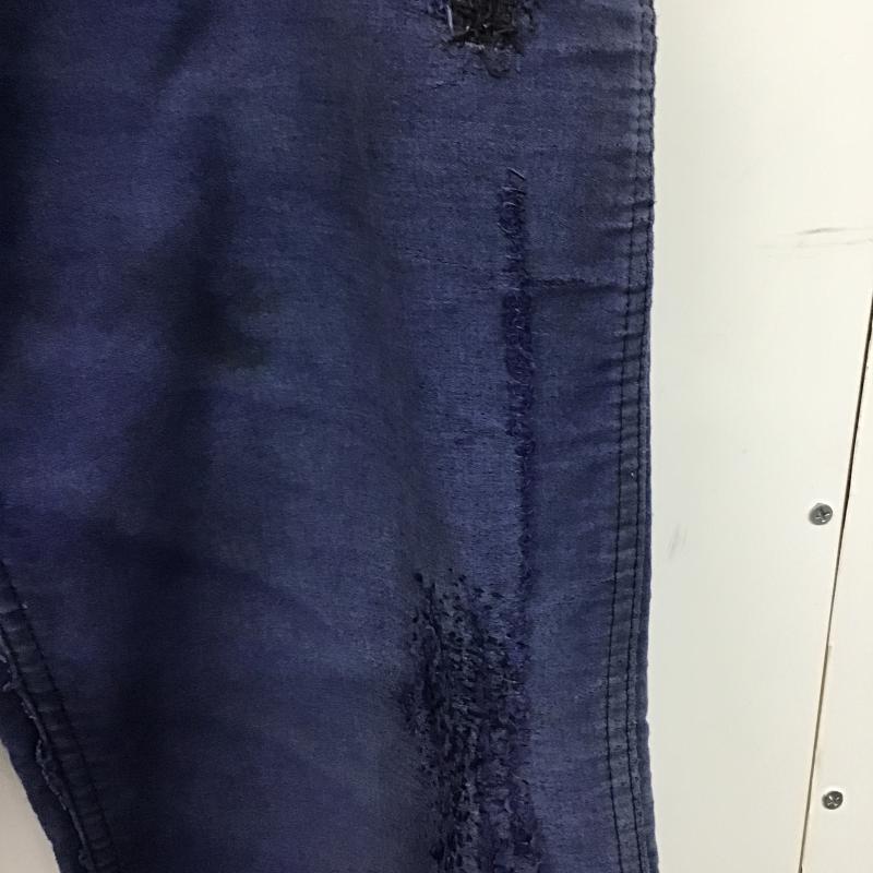 古着 USED パンツ ワークパンツ、ペインターパンツ ワークパンツ ワイドパンツ カジュアルパンツ 48 無地 紺 / ネイビー / navy メンズ USED 古着 中古 10162081