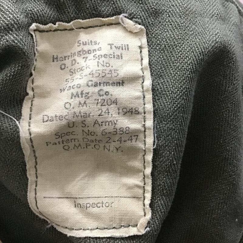 ミリタリー ミリタリー サロペット・オーバーオール サロペット、オーバーオール S 無地 カーキ / カーキ / khaki メンズ USED 古着 中古 10162082