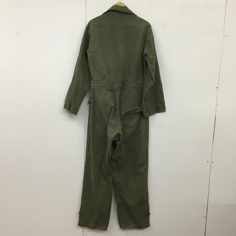 ミリタリー ミリタリー サロペット・オーバーオール サロペット、オーバーオール S 無地 カーキ / カーキ / khaki メンズ USED 古着 中古 10162082