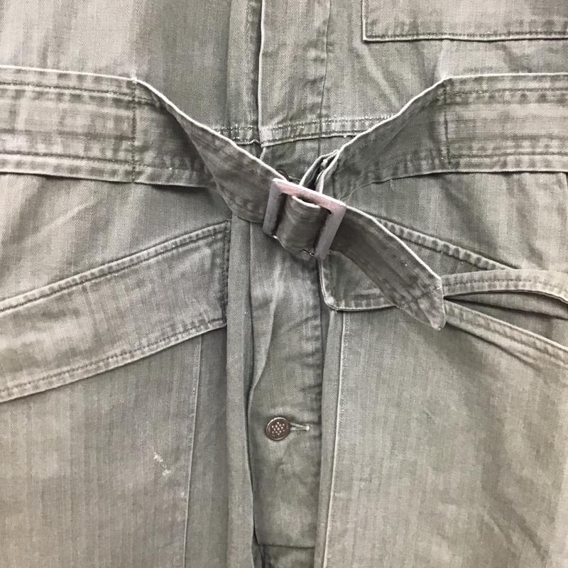 ミリタリー ミリタリー サロペット・オーバーオール サロペット、オーバーオール S 無地 カーキ / カーキ / khaki メンズ USED 古着 中古 10162082
