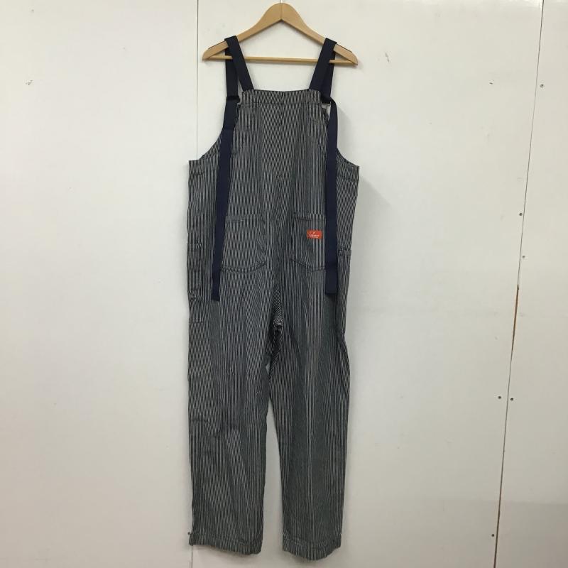クックマン COOKMAN サロペット・オーバーオール サロペット、オーバーオール L ストライプ マルチカラー / マルチカラー / multicolor メンズ USED 古着 中古 10162083