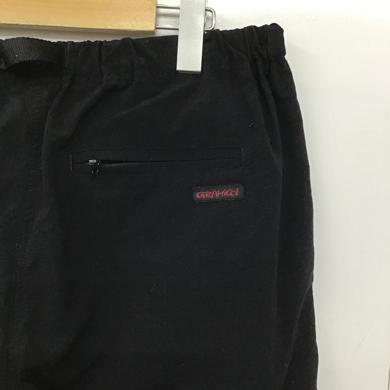 グラミチ GRAMICCI パンツ ワークパンツ、ペインターパンツ gmp-19s949 クライミングパンツ ワイドパンツ L ロゴ、文字 黒 / ブラック / black メンズ USED 古着 中古 10162084
