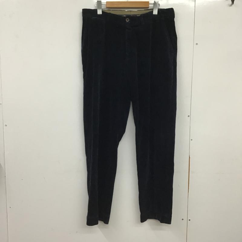 ポロバイラルフローレン POLOBYRALPHLAUREN パンツ ワークパンツ、ペインターパンツ コーデュロイパンツ ワイドパンツ カジュアルパンツ 34インチ 無地 紺 / ネイビー / navy メンズ USED 古着 中古 10162085