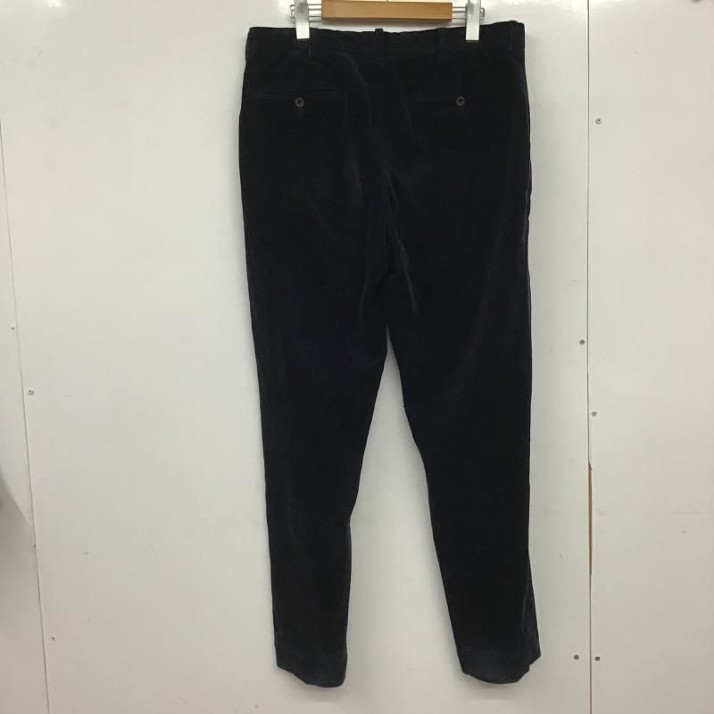 ポロバイラルフローレン POLOBYRALPHLAUREN パンツ ワークパンツ、ペインターパンツ コーデュロイパンツ ワイドパンツ カジュアルパンツ 34インチ 無地 紺 / ネイビー / navy メンズ USED 古着 中古 10162085