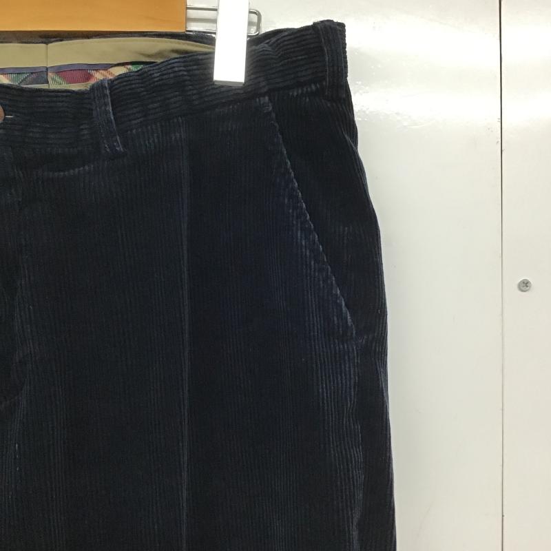 ポロバイラルフローレン POLOBYRALPHLAUREN パンツ ワークパンツ、ペインターパンツ コーデュロイパンツ ワイドパンツ カジュアルパンツ 34インチ 無地 紺 / ネイビー / navy メンズ USED 古着 中古 10162085