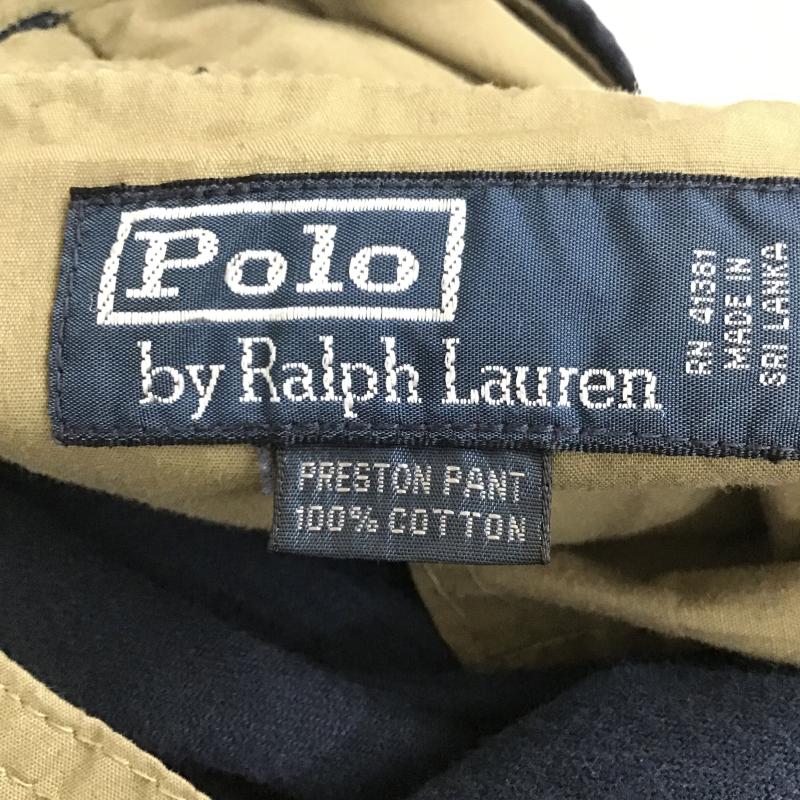 ポロバイラルフローレン POLOBYRALPHLAUREN パンツ ワークパンツ、ペインターパンツ コーデュロイパンツ ワイドパンツ カジュアルパンツ 34インチ 無地 紺 / ネイビー / navy メンズ USED 古着 中古 10162085