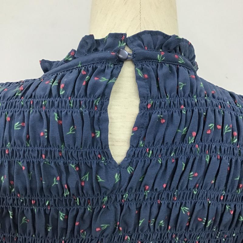 アースミュージックアンドエコロジー earth music&ecology セットアップ セットアップ 総柄 紺 / ネイビー / navy レディース USED 古着 中古 10162086