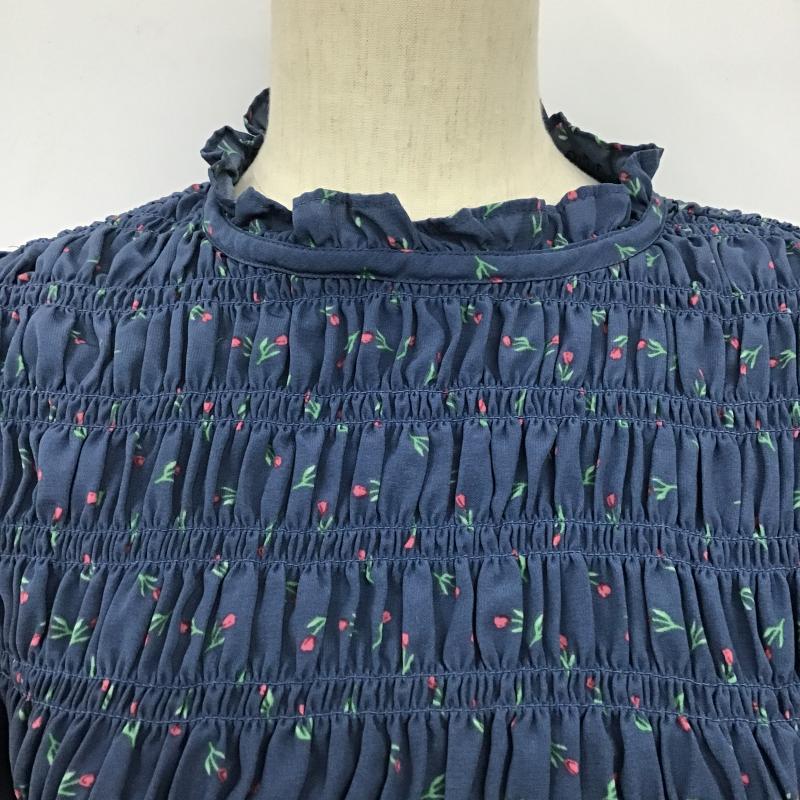 アースミュージックアンドエコロジー earth music&ecology セットアップ セットアップ 総柄 紺 / ネイビー / navy レディース USED 古着 中古 10162086