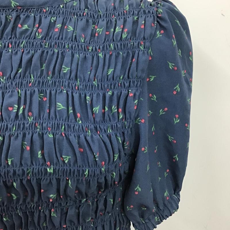 アースミュージックアンドエコロジー earth music&ecology セットアップ セットアップ 総柄 紺 / ネイビー / navy レディース USED 古着 中古 10162086