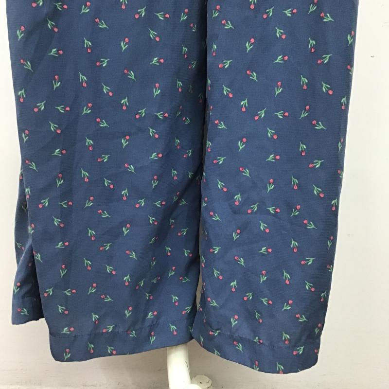 アースミュージックアンドエコロジー earth music&ecology セットアップ セットアップ 総柄 紺 / ネイビー / navy レディース USED 古着 中古 10162086