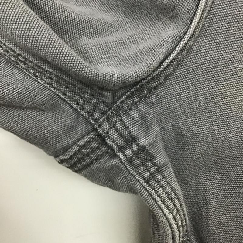 カーハート Carhartt パンツ ワークパンツ、ペインターパンツ ワークパンツ ワイドパンツ カジュアルパンツ 36インチ ロゴ、文字 灰 / グレー / gray メンズ USED 古着 中古 10162088