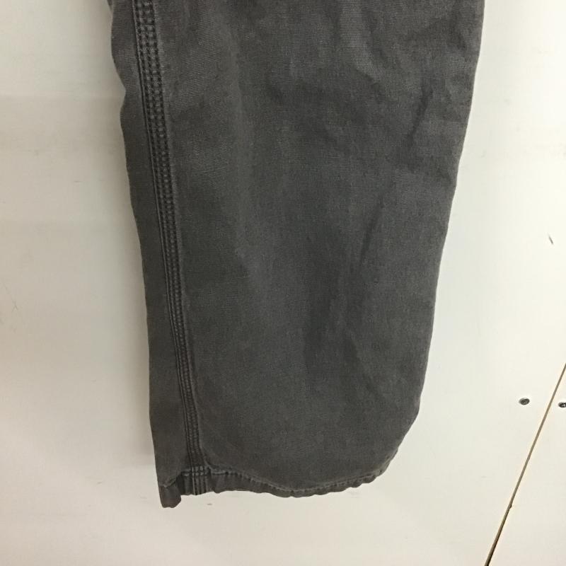 カーハート Carhartt パンツ ワークパンツ、ペインターパンツ ワークパンツ ワイドパンツ カジュアルパンツ 36インチ ロゴ、文字 灰 / グレー / gray メンズ USED 古着 中古 10162088